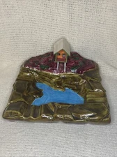 Vintage Ceramic Cigar Ashtray  Large MCM Lakeside Cabin Weird & Eclectic
