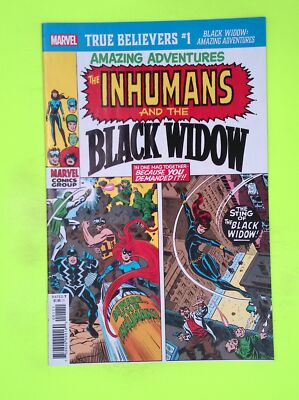 True Believers Black Widow - Amazing Adventures #1 One-Shot 2020 K39-261