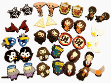 35 Charms For Crocs Harry Potter Slytherin, Gryffindor, Ravenclaw, Hufflepuff