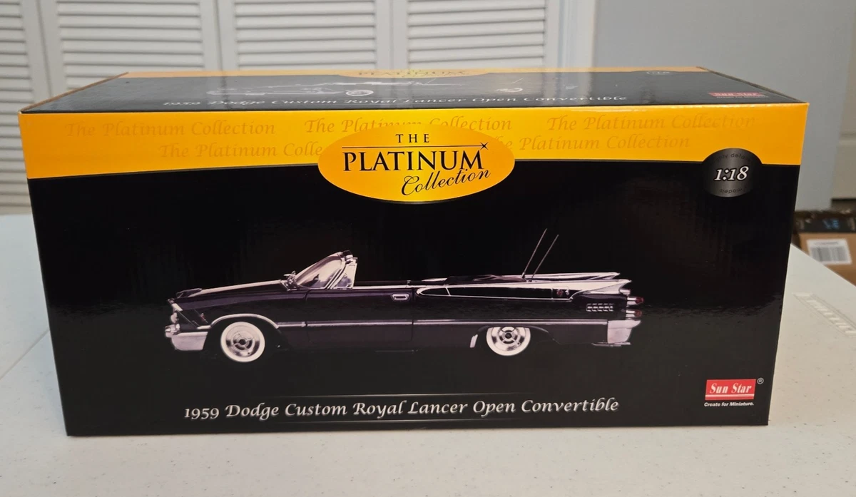 1⁄18 ダッジ カスタム ローヤル ランサー ハードトップ 1959 1⁄18