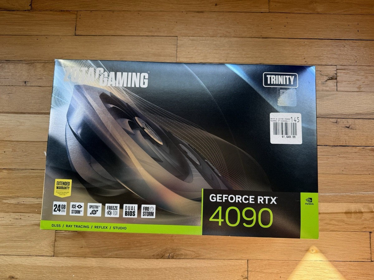 ZOTAC GeForce RTX 4090 24GB GDDR6X ZOTAC GAMING GeForce RTX 4090