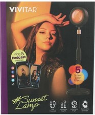 Vivitar Sunset Lamp USB Powered Spotlight with Five Sunset Color Effects