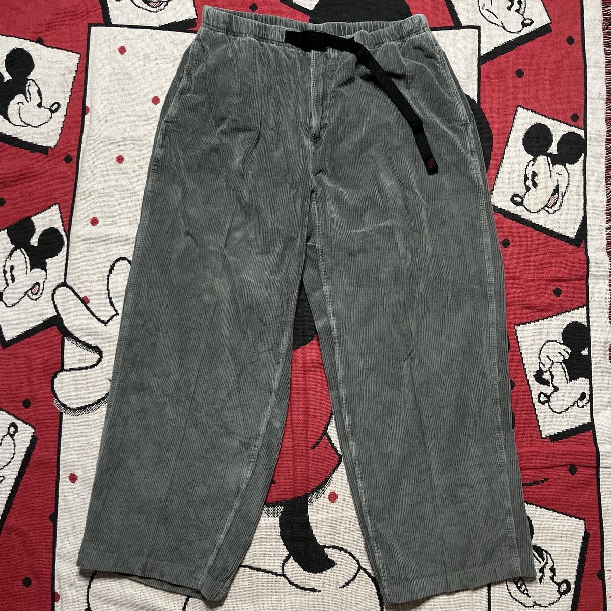 Gramicci Original Freedom Corduroy Climbing Hiking Pant Gray Men