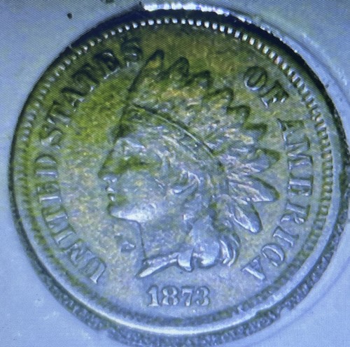 1873 Indian Cent