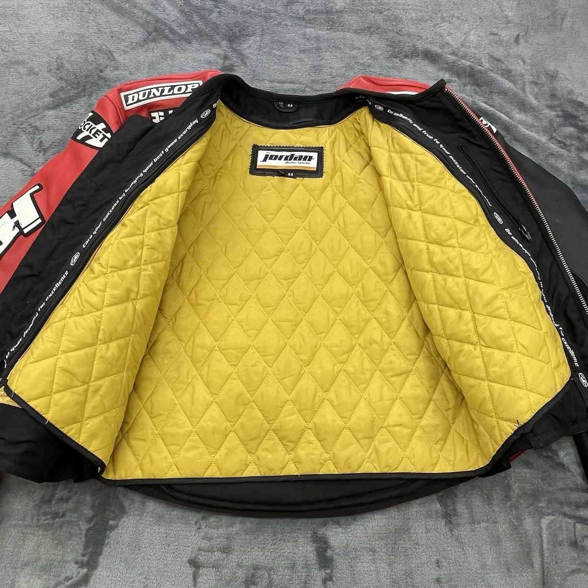 マイケル・ジョーダン レザージャケットXXL Micheal Jordan Motor Sports Leather Joe Rocket Motorcycle