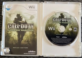 Nintendo Wii Call of Duty Modern Warfare Reflex Edition Complete with manual (D2