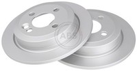 2X Bremsscheibe Beschichtet A.B.S. 17866 FüR R56 Clubvan R50 R55 Mini Clubman