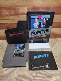 Popeye (Nintendo Entertainment System, NES, 1986) Completo en Caja CIB