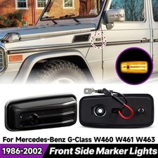 F&uuml;r Mercedes G-Klasse W460 W461 W463 86-02 Seitenblinker Blinker schwarze Linse