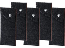 Yogo Vision Stylish Felt Eyeglasses Case Eco-Friendly Glasses Protector Flap
