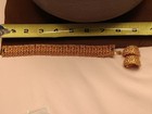 Vintage Sarah Cov Gold Mid Century Modern Balled Pattern Bracelet/Earrings Set — photo 5