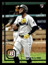Bryan De La Cruz 2022 Bowman Heritage #31 Miami Marlins ROOKIE Buy10get5FREE