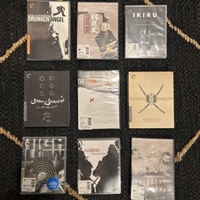 Akira Kurosawa Criterion Collection blu-ray DVD Collection. 10 films. New