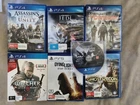 Bundle of 7 PS4 & PS5 Games - Witcher 3, Star Wars Jedi, Dying Light 2, & More!