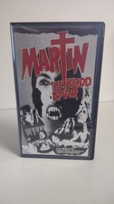Martin VHS Shocking Videos Release - George Romero Vampire Horror Clamshell