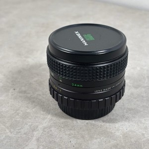Hanimex Automatic MC 1:2.8 24mm lens Pentax mount tested working used vintage