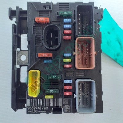 BSM Module Fuse Box Citroen C2 C3 C4 Peugeot 1007 207 307  9659741780