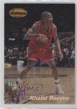 1994-95 Ted Williams Card Company What's Up Khalid Reeves #WU5 Rookie RC 04ys. rookie card picture