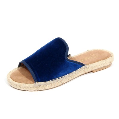 H3358 women's slipper MYCHALOM MARIETA woman velvet slippers blue