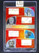 2025 Eternal Revelation Socrates Plato Aristotle Homer History Relic /25