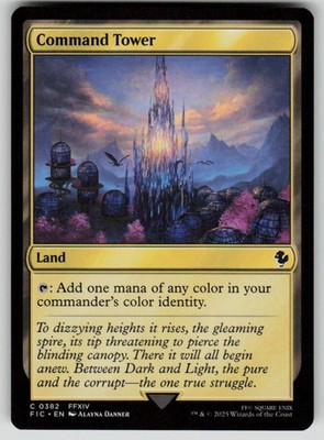 Command Tower (0382) Common Commander: FINAL FANTASY 382 MTG Near Mint 2025