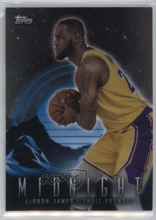 2023-24 Topps Midnight Moonrise /25 LeBron James #31 nd3