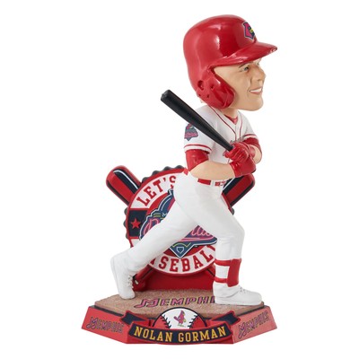 Nolan Gorman Memphis Redbirds Minor League Bobblehead MiLB
