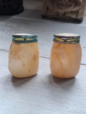 SALIERE POIVRIERE COQUILLAGE NACRE