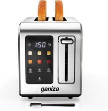 Smart Toaster 2 Slice with Touchscreen Digital Countdown Timer Touch Screen
