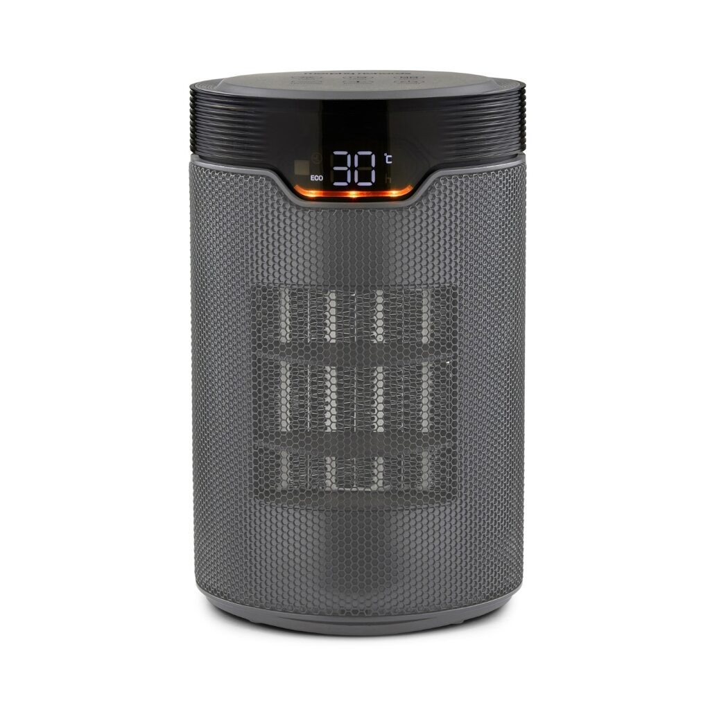 Morphy Richards Grey Heatflux 1.5Kw Bedside Ceramic Fan Heater With Remote Control - Image 2