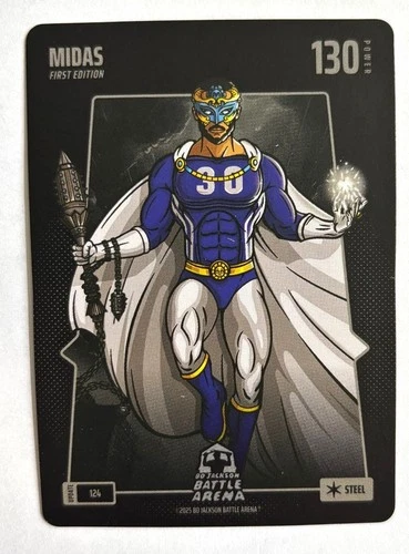 Bo Jackson Battle Arena Update #124 Midas “Steph Curry” Steel