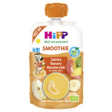 HiPP SMOOTHIE Jabłka-Banany-Mandarynki BIO 120 ml Hipp Polska sp. z o.o.