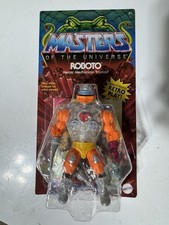Unpunched Masters of The Universe Origins Roboto Comic Orange Figure