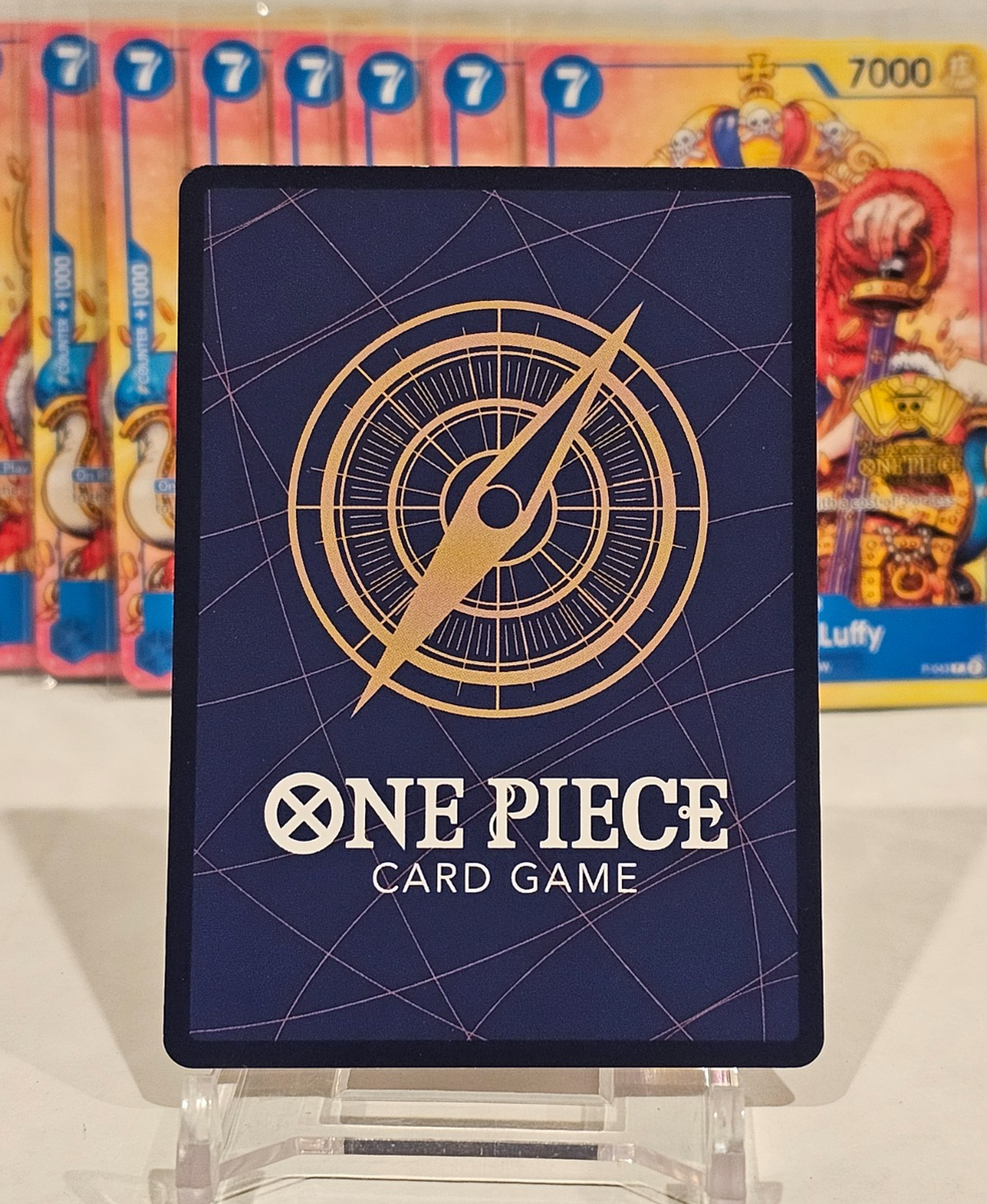 One Piece TCG - Monkey.D.Luffy P-043 (2nd Anniversary Stamped