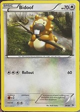 Bidoof - 29/39 - XY Kalos Starter Set Pokemon 2013 on eBay