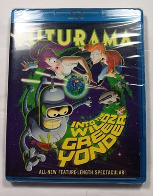 Futurama: Into the Wild Green Yonder (Blu-ray, ) - ( New/ Sealed).