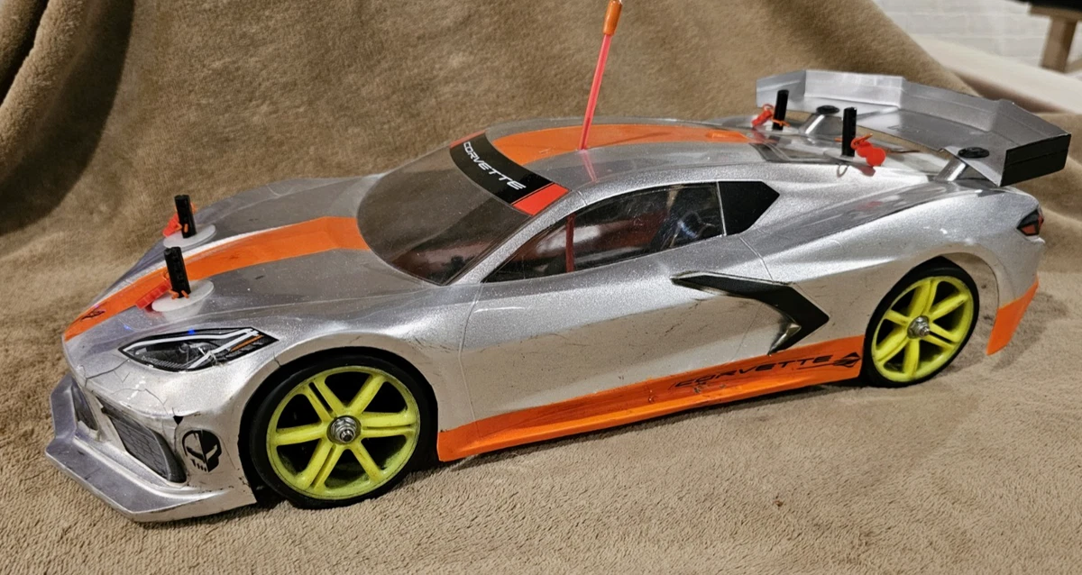 ホビーラジコン corvette c5-r 1/10 Corvette Plastic 1:10 Scale RC