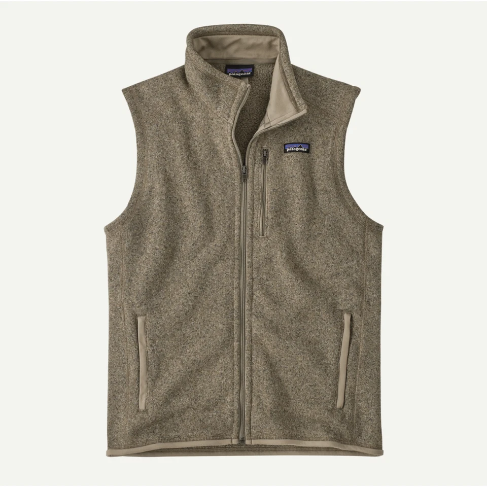 Patagonia M's Better Sweater Fleece Vest Seabird Grey Pile Smanicato Neuf S M - Photo 1/1