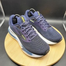 Brooks Adrenaline GTS 24 Mens Running Shoes Navy Purple 8.5 D 1104371D423