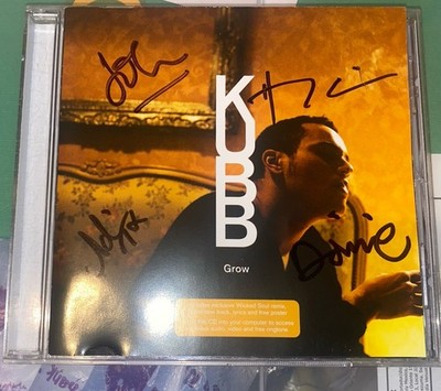 Kubb Fully Signed Grow CD Single Indie Rock 100% Genuine & Rare