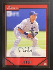 Derek Jeter 2007 Bowman Baseball New York Yankees #90