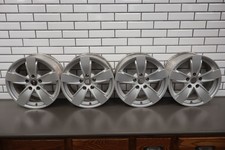 2004-2006 Pontiac Gto Set Of 4 17x8 Silver 5-spoke Wheels