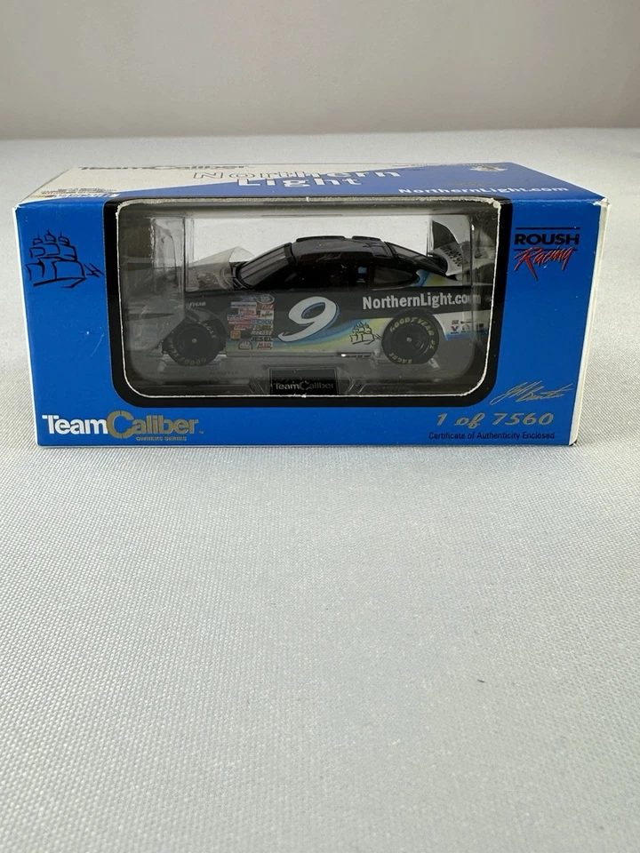 2000 Jeff Burton #9 Northern Light 1/64 Team Caliber NASCAR Diecast New - Image 2 of 4