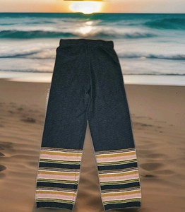 Natural Life Striped Wide-Leg Pants Size S Small