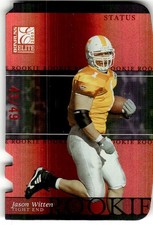 2003 Donruss Elite Jason Witten Status #/49 Rookie #157