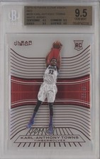 2015 Clear Vision Rookies Red 43/99 Karl-Anthony Towns #82 BGS 9.5 GEM MINT 3u4