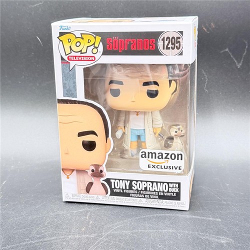 Funko Pop! Vinyl: The Sopranos  Tony Soprano with Duck Amazon (Exclusive) #1295 - Picture 1 of 1