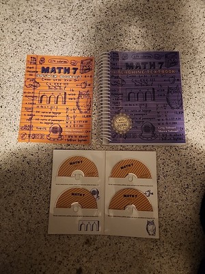 Teaching Textbooks MATH 7 Textbook & Answer Key & CD-Rom Set
