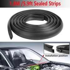 6ft For Bmw Rubber Car Front Windshield Wiper Panel Hood Rubber Seal Strip 6ft For Bmw Rubber Car Front Windshield Wiper Panel Hood Rubber Seal Strip