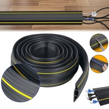 Floor Cable Protector Cord Covers 3 Channel Cable Management Cover for Offices